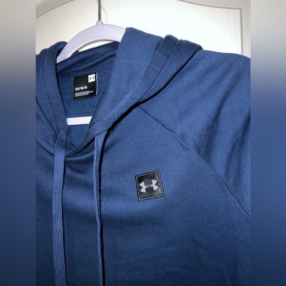 Navy Men’s Under Armour Hoodie - Picture 3 of 7